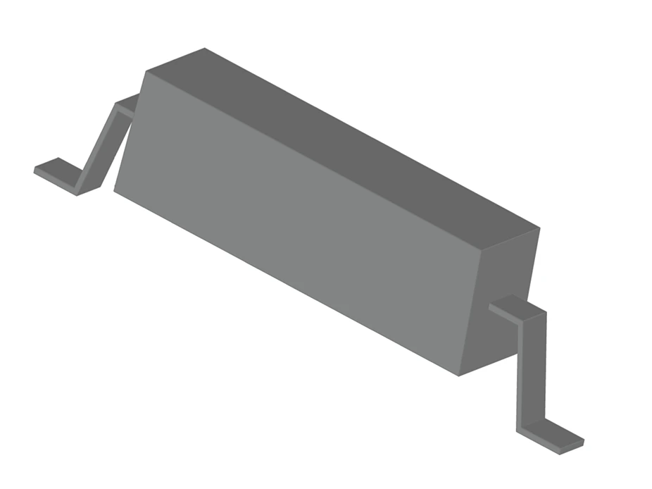 long slender anodes flat bar core