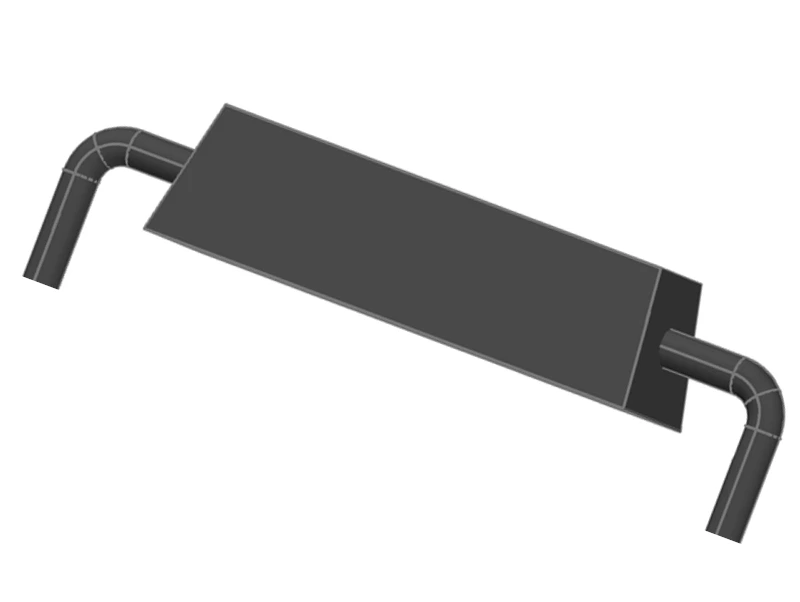 alumunium long slender anode round bar core