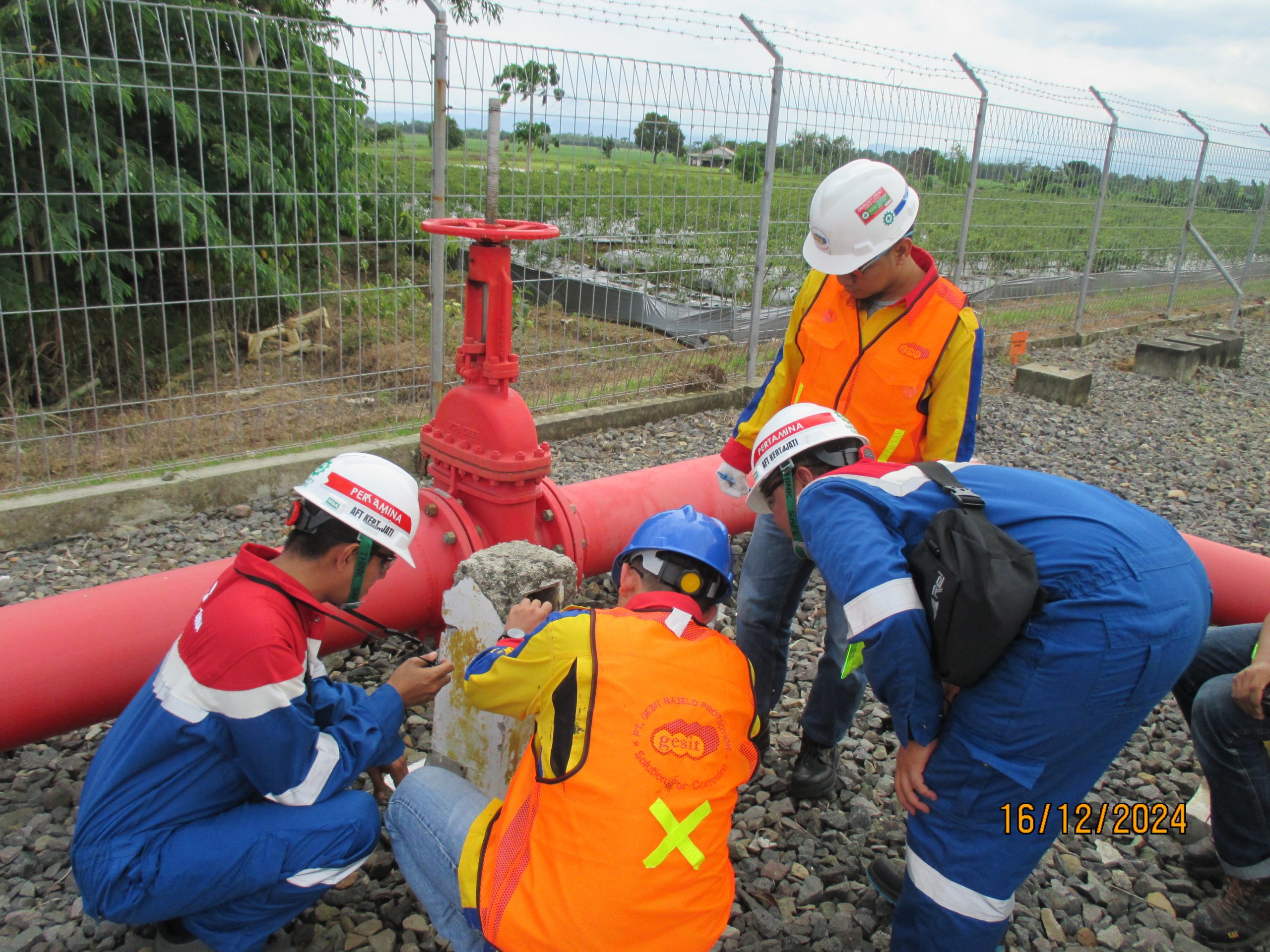 survey lapangan proteksi katodik