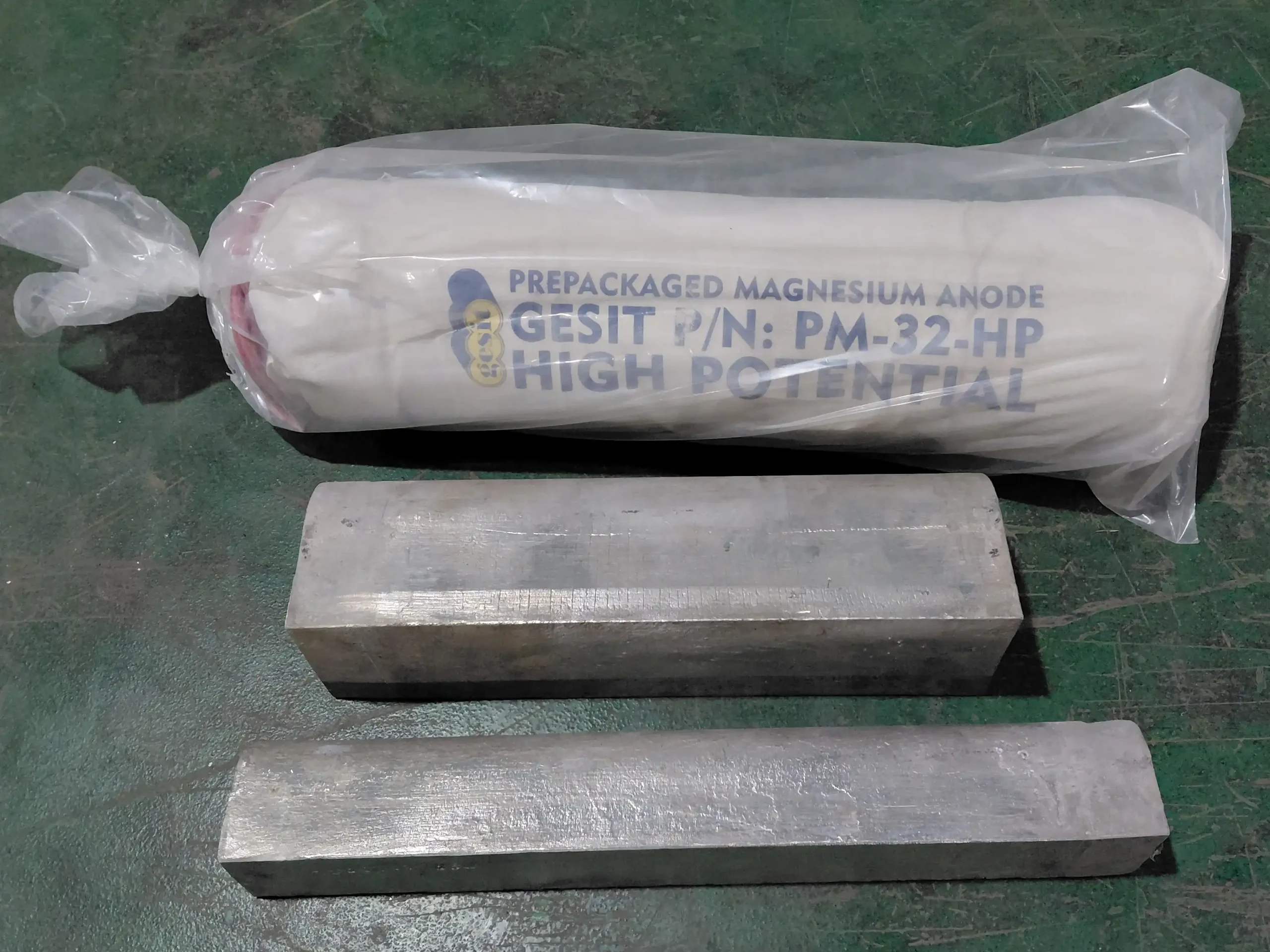 Anode Sacrificielle En Magnésium AZ63 - M6, Dimensions 90x16 Mm, Protection Anti-corrosion