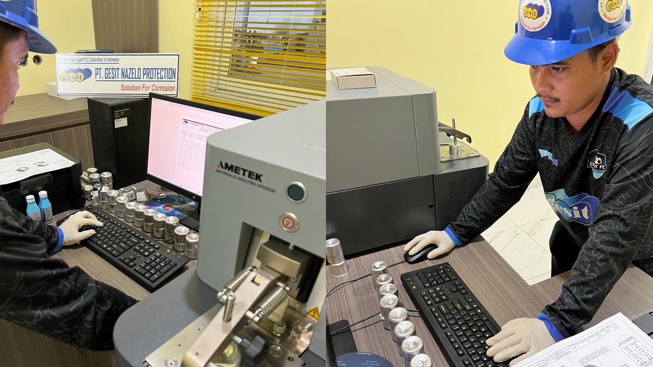 zinc chemical composition test using spectrometer