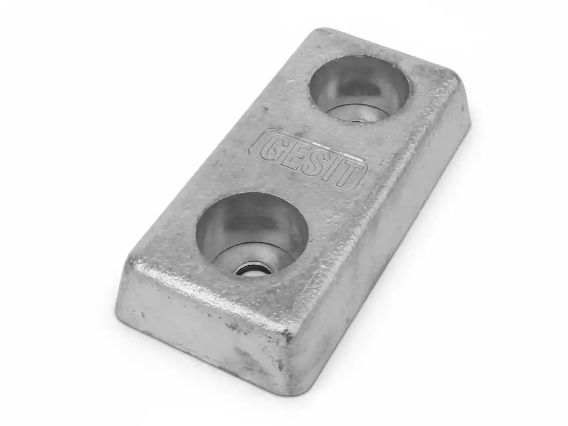 zinc hull anodes bolted type